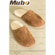 100% Natural Sheepskin Men Slippers